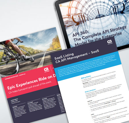 Composite of 3 PDF, print, and web assets
