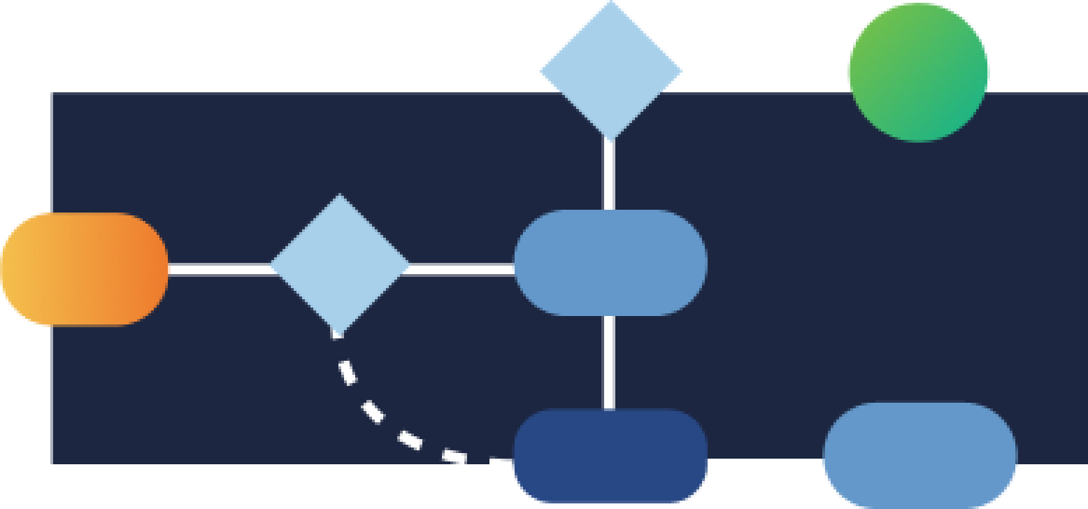 illustration of a flow chart