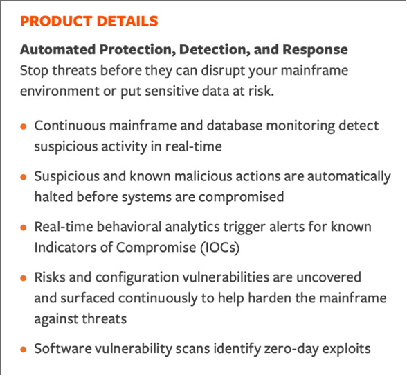 BMC datasheet screenshot