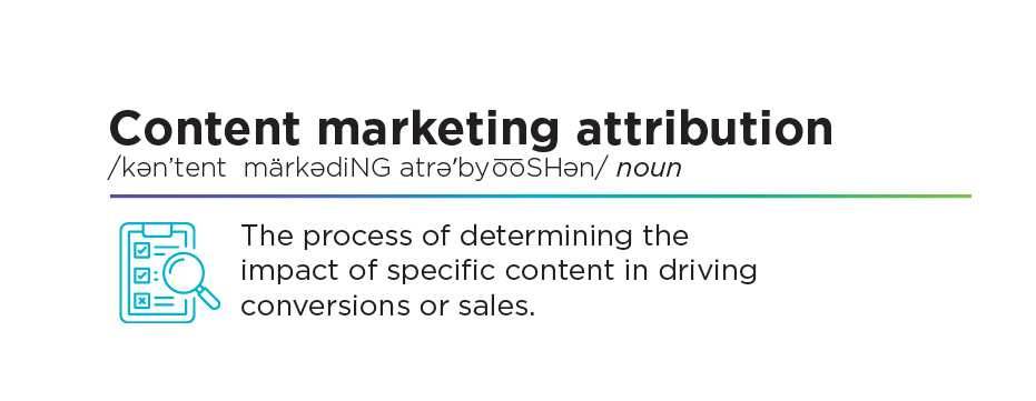 content marketing attribution definition